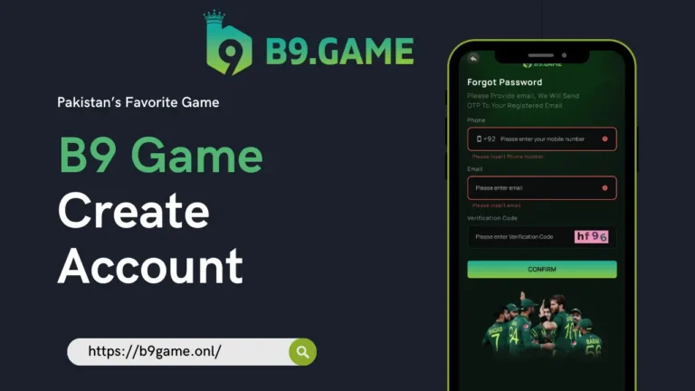 B9 Game Create Account